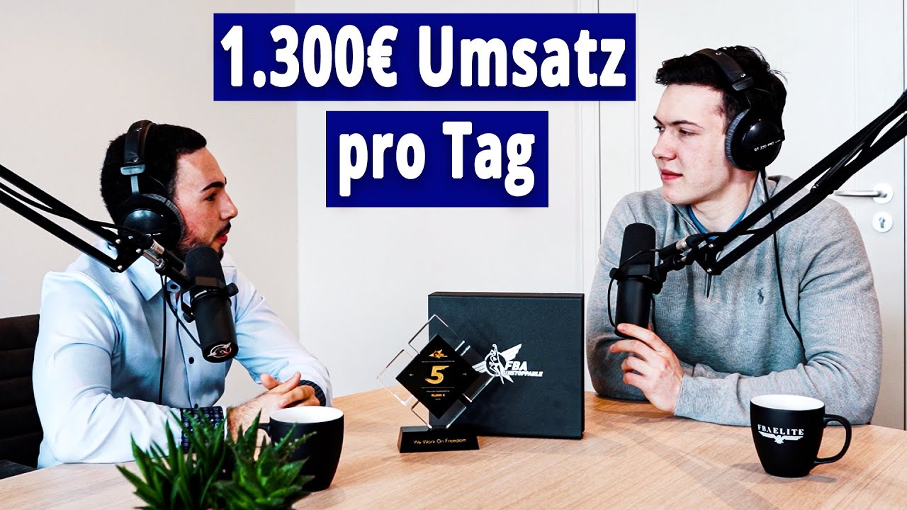 Kunde macht 1.300 Euro Umsatz am Tag mit Amazon FBA